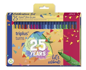 Staedtler Fiberpen Triplus Color 1,0, 25 let, sada (20+5)